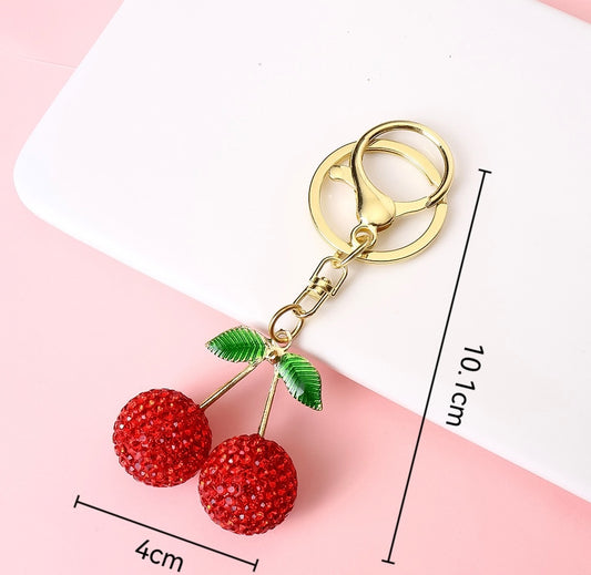Bombshell Cherry Bag Charm