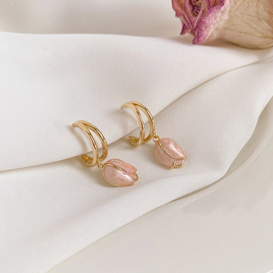Itsy-bitsy Tulip Earrings