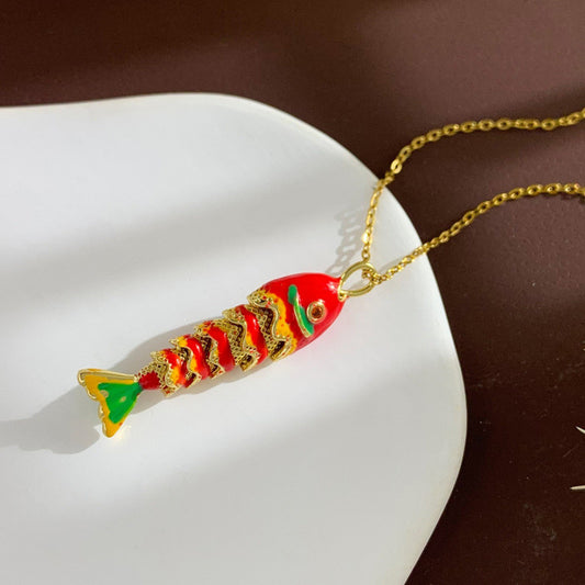 Ocean Baby! Fish Necklace