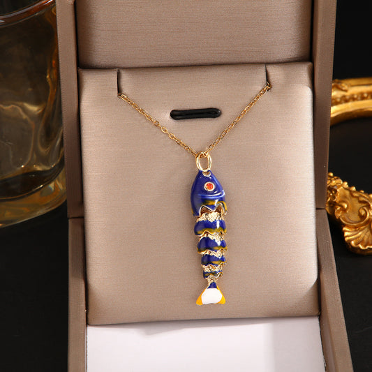 Sounds Fishy! Fish Necklace