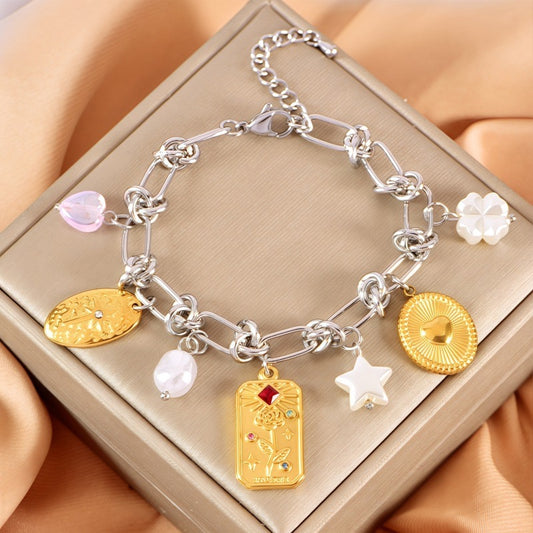 Gold meets Silver! Vintage Bracelet