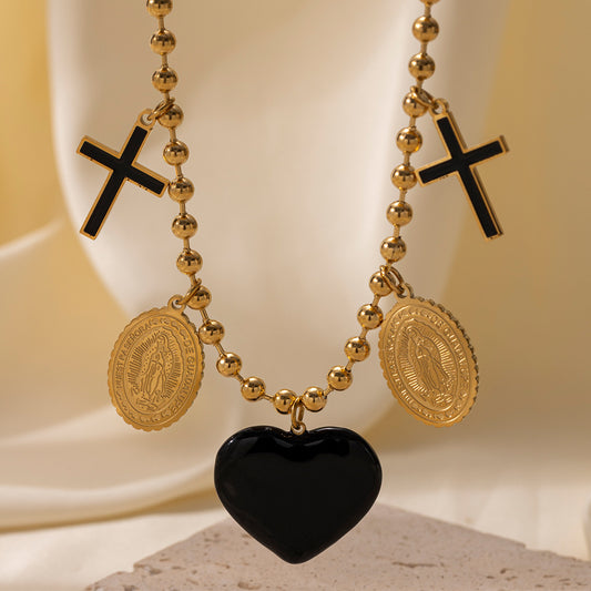 Grunge Gala Vintage Necklace