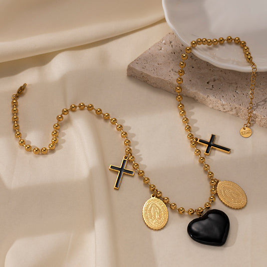 Grunge Gala Vintage Necklace