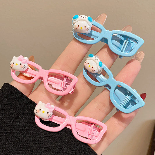 Kawaii Kitty Sunglasses Hairclip(1 pc)