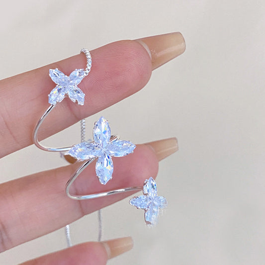 Fairyflake Rhinestone Hand Jewellery