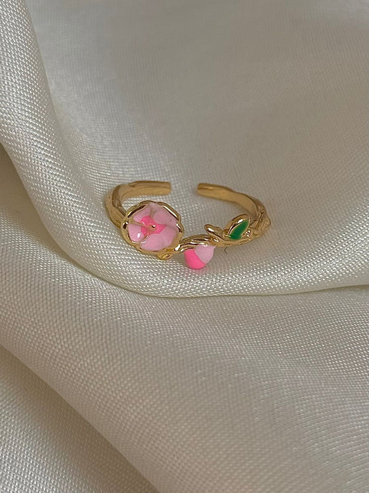 Emily Carnation Pink Ring