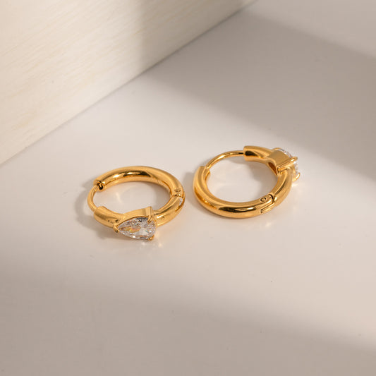 The Hailey Hoop Earrings