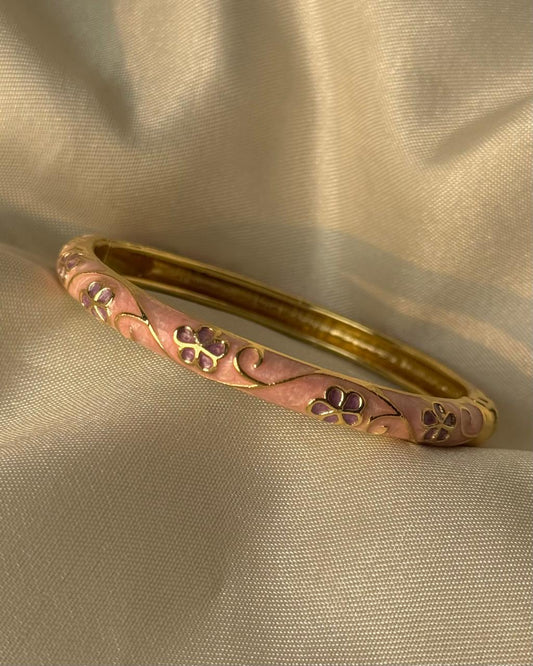Pastel Nostalgia Enamel Bangle