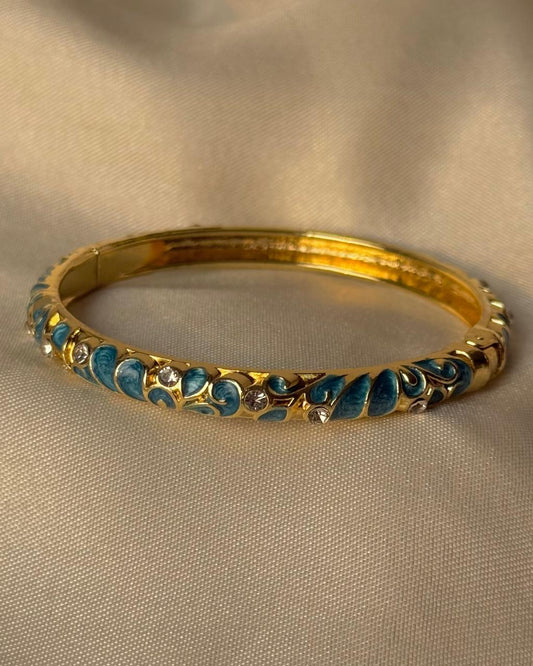 Vintage Dreamer Enamel Bangle