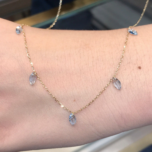 Dainty Raindrops Necklace