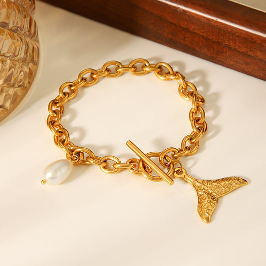 Shelly-belly Mermaid Bracelet