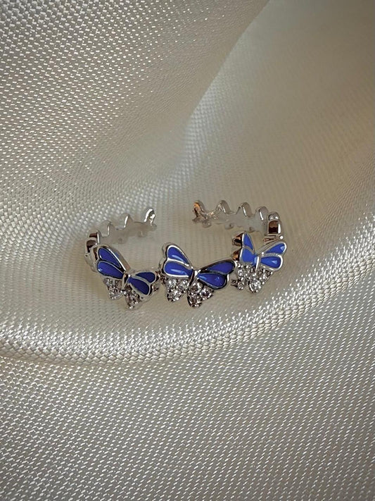 Wings in Blue Ring