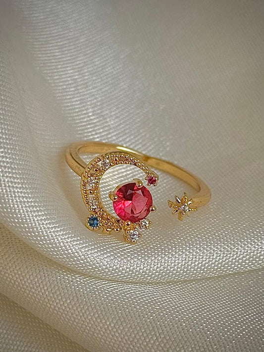 Red stardust Cosmic Ring