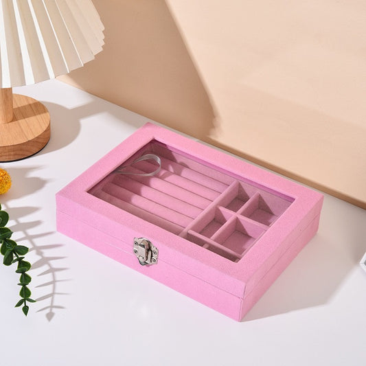 Pink Girly Jewellery Organiser (only box)