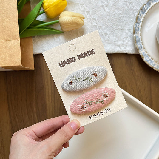 Pastel vines Hair Clip