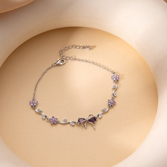 Mystical Purple Tinted Bracelet