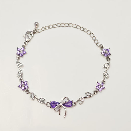 Mystical Purple Tinted Bracelet