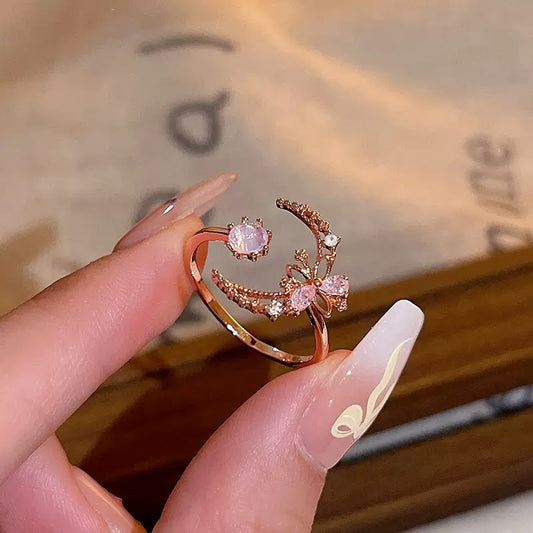 Lilith Dreamy Pink Ring