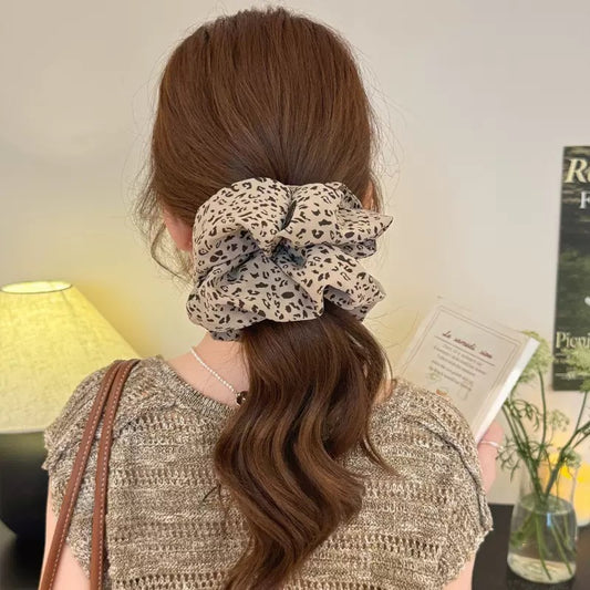 Leopard Freckles Scrunchie
