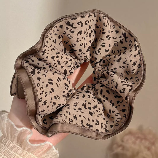 Purr-fect Ruffle Scrunchie