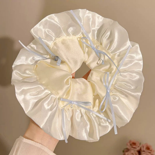 Cinderella Coded Satin Bow Scrunchie (xxl)
