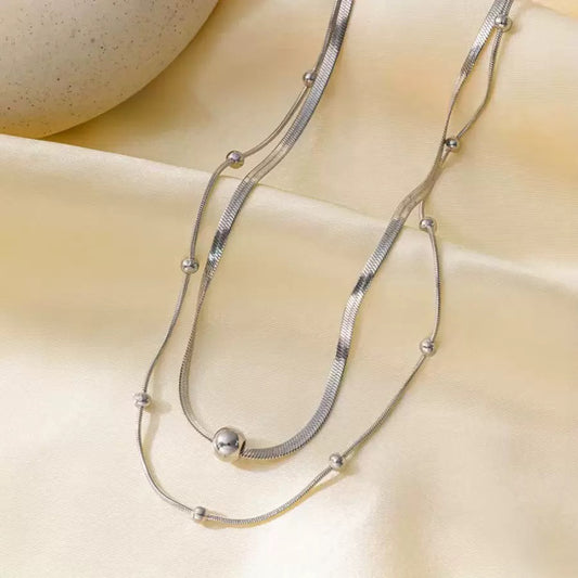 Natalia Herringbone Necklace