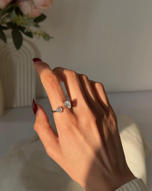 Kylie coded Rhinestone Ring