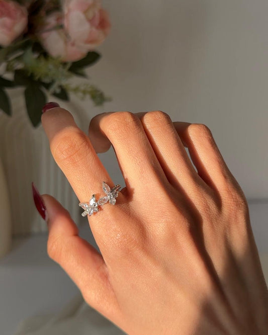 Fluttering Sparkles Ring