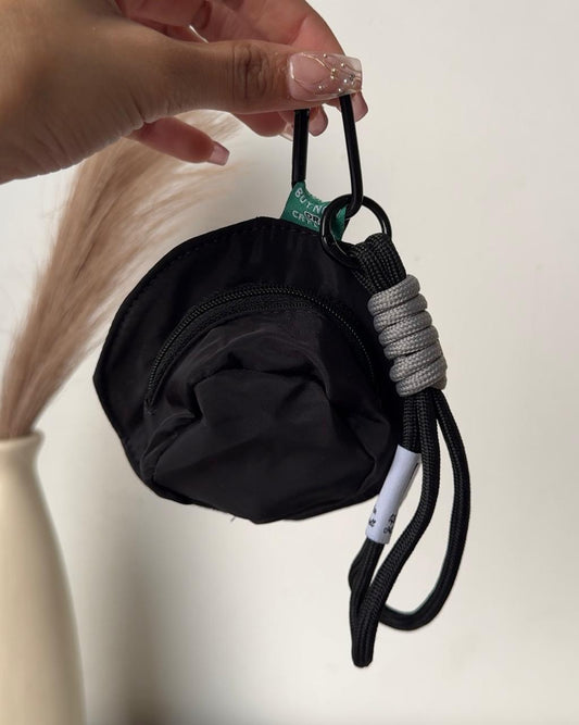 Lil Black Hat Bag Charm