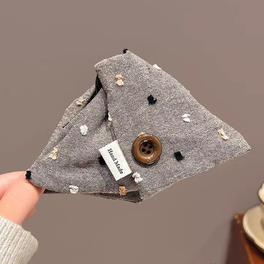 Low effort Bandana style Claw Clip