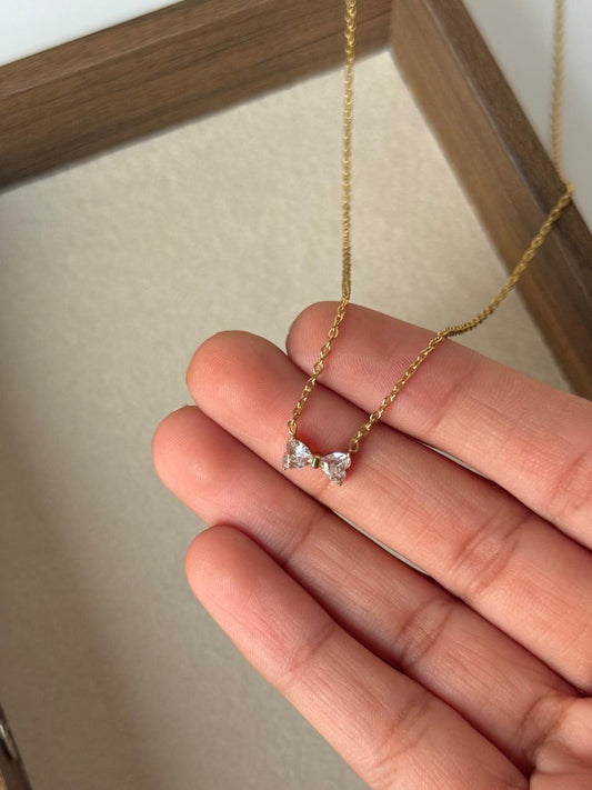 Bow Whisper Necklace