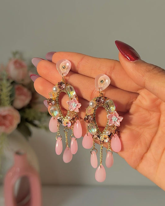 Pink Enchant Dreamy Earrings