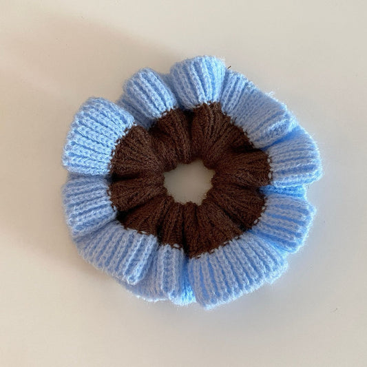 Sleep-over Knitted Scrunchie