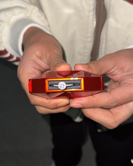 Mi amor Heart Hamper with Ring