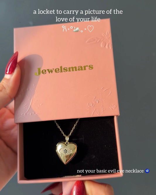 Evil Eye Lover Photo Locket