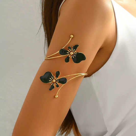 Extravaganza Black Arm Cuff