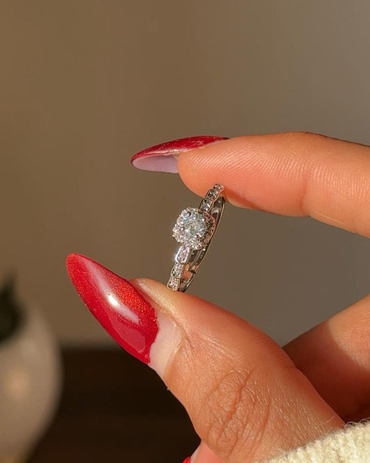 Kylie Square-cut Ring