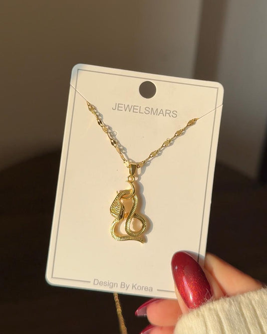 Slythering-Away Necklace