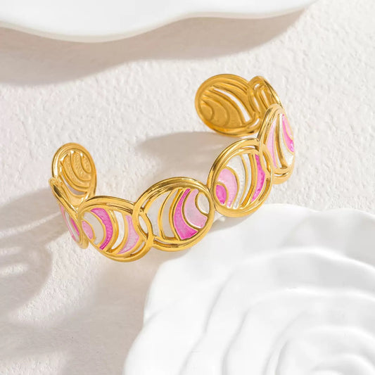 Ocean Darling Pink Bracelet