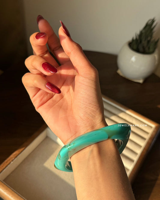 Groovy Girl Blue Bangle