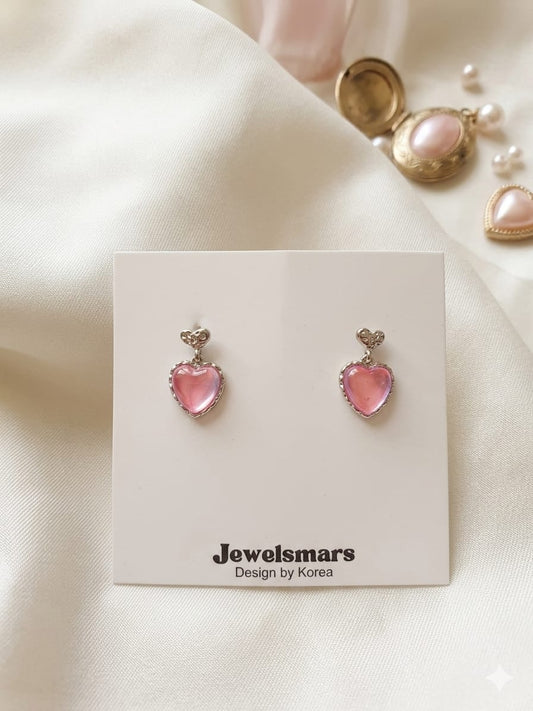 Lil Hearts of Pink! Earrings