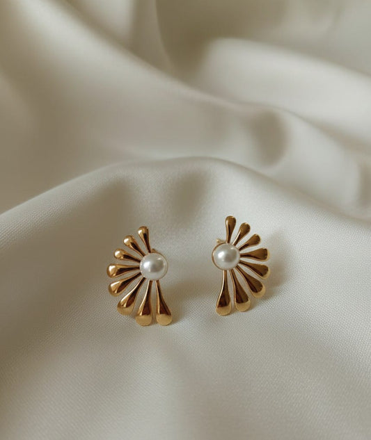 Bare Minimum Pearl Earrings