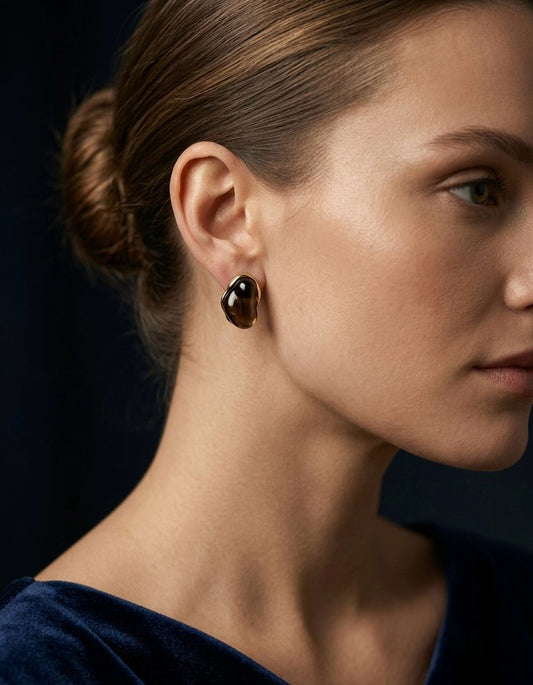 Abstract - Artsy Stud Earrings