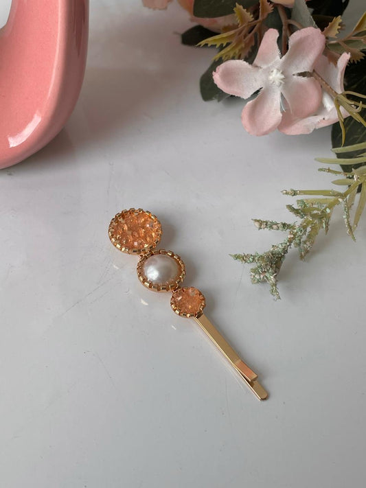 Amber Grace Pearl Hair Clip