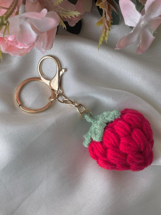 Sugarplum Strawberry Bag Charm