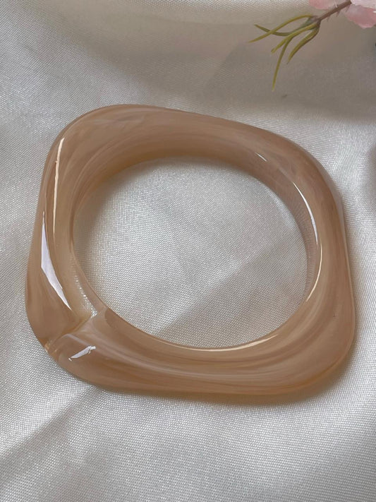 Sundaze Square Acrylic Bangle