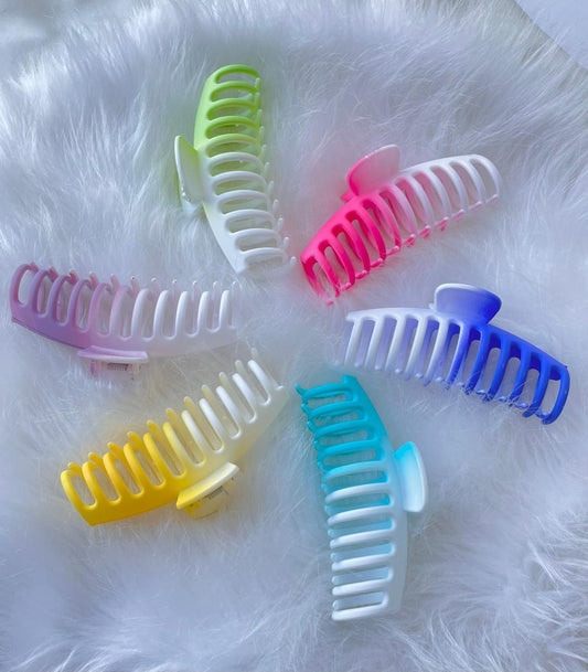Coachella coded Claw Clips