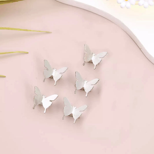 Elegant Elysian Butterfly Hair Clips (Pack of 5)