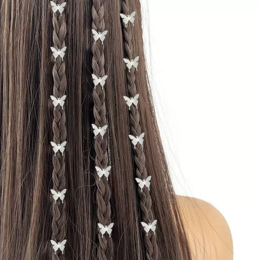Elegant Elysian Butterfly Hair Clips (Pack of 5)