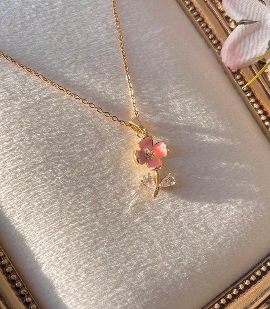 Blushing Honey Necklace